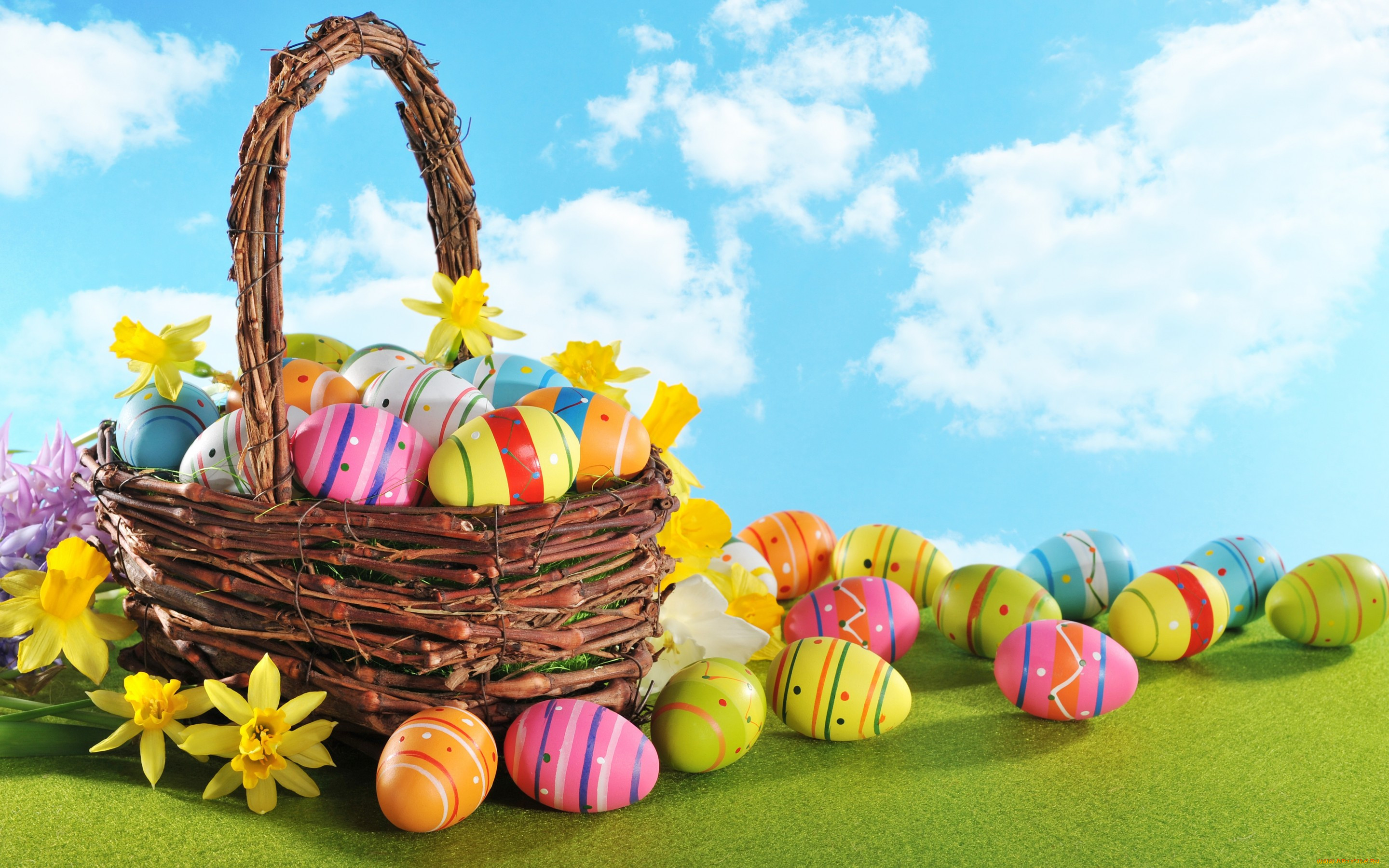 , , easter, eggs, flowers, spring, , , 